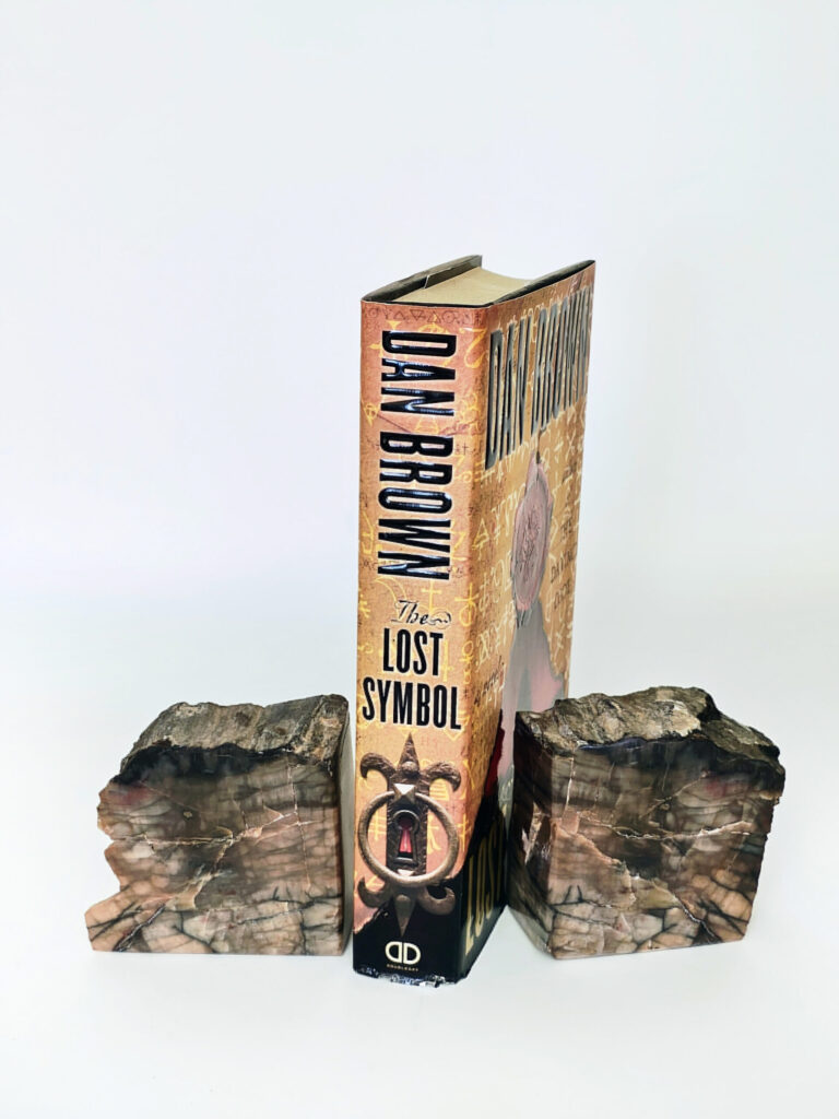 Arcane Supports — petrified wood art object by Petravo
